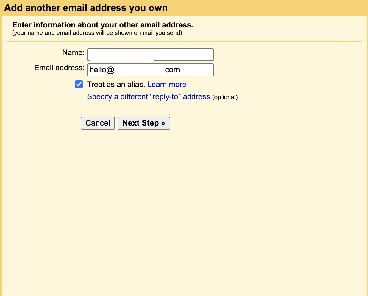 Configure SMTP Settings