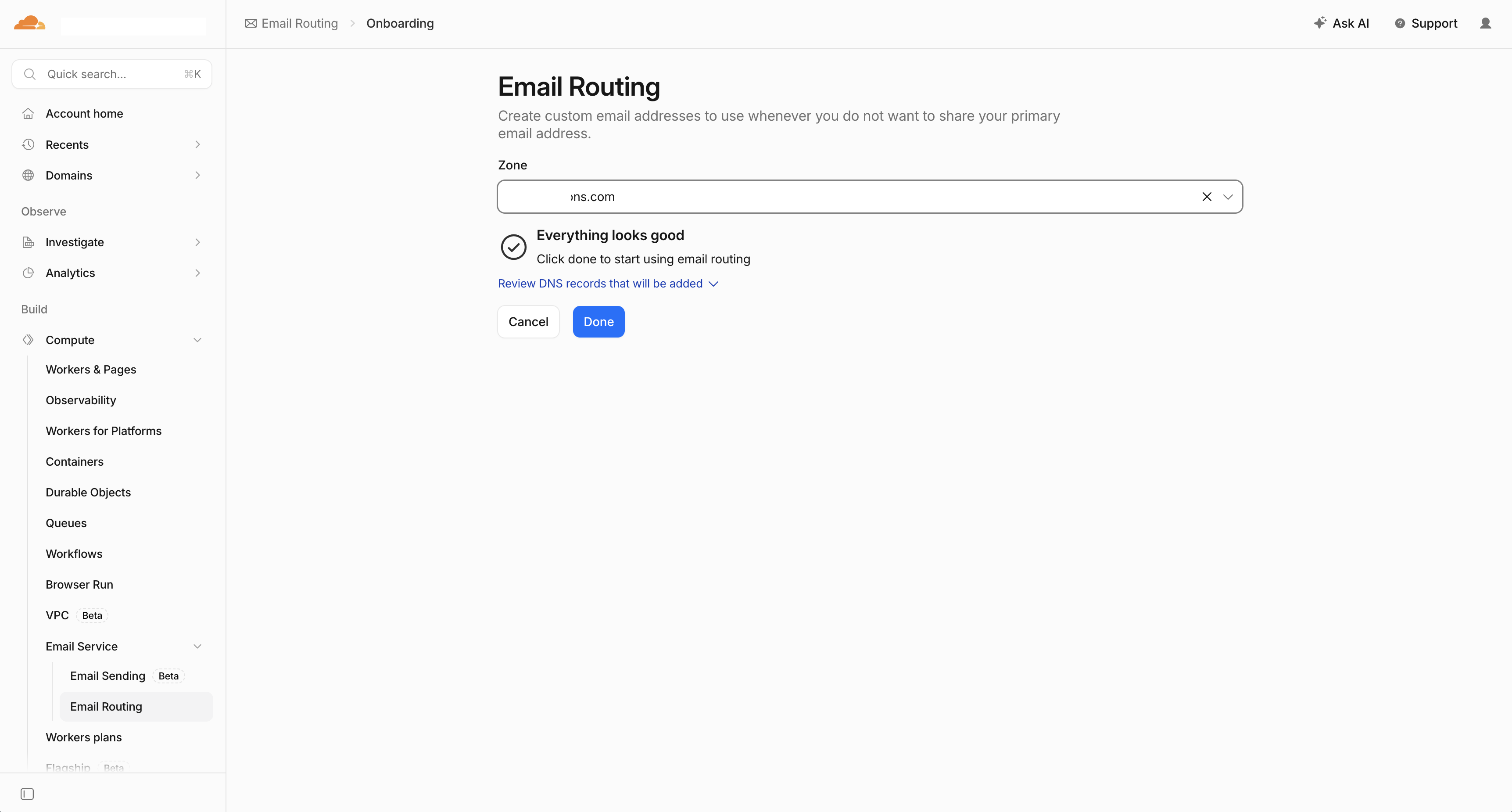 Enter Domain