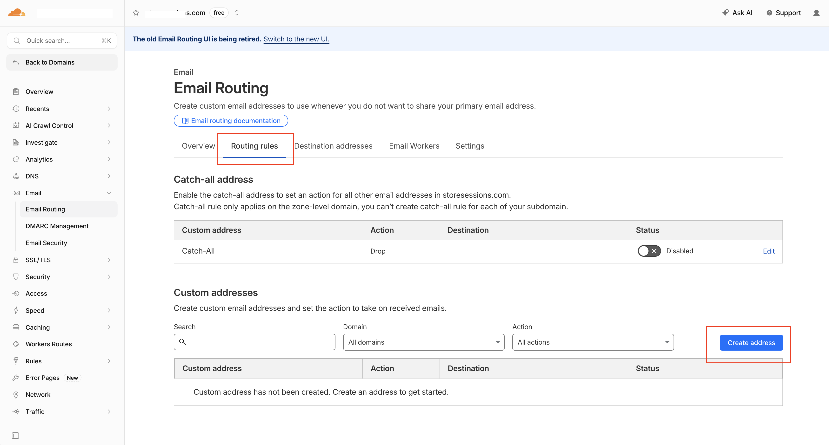 Create Address